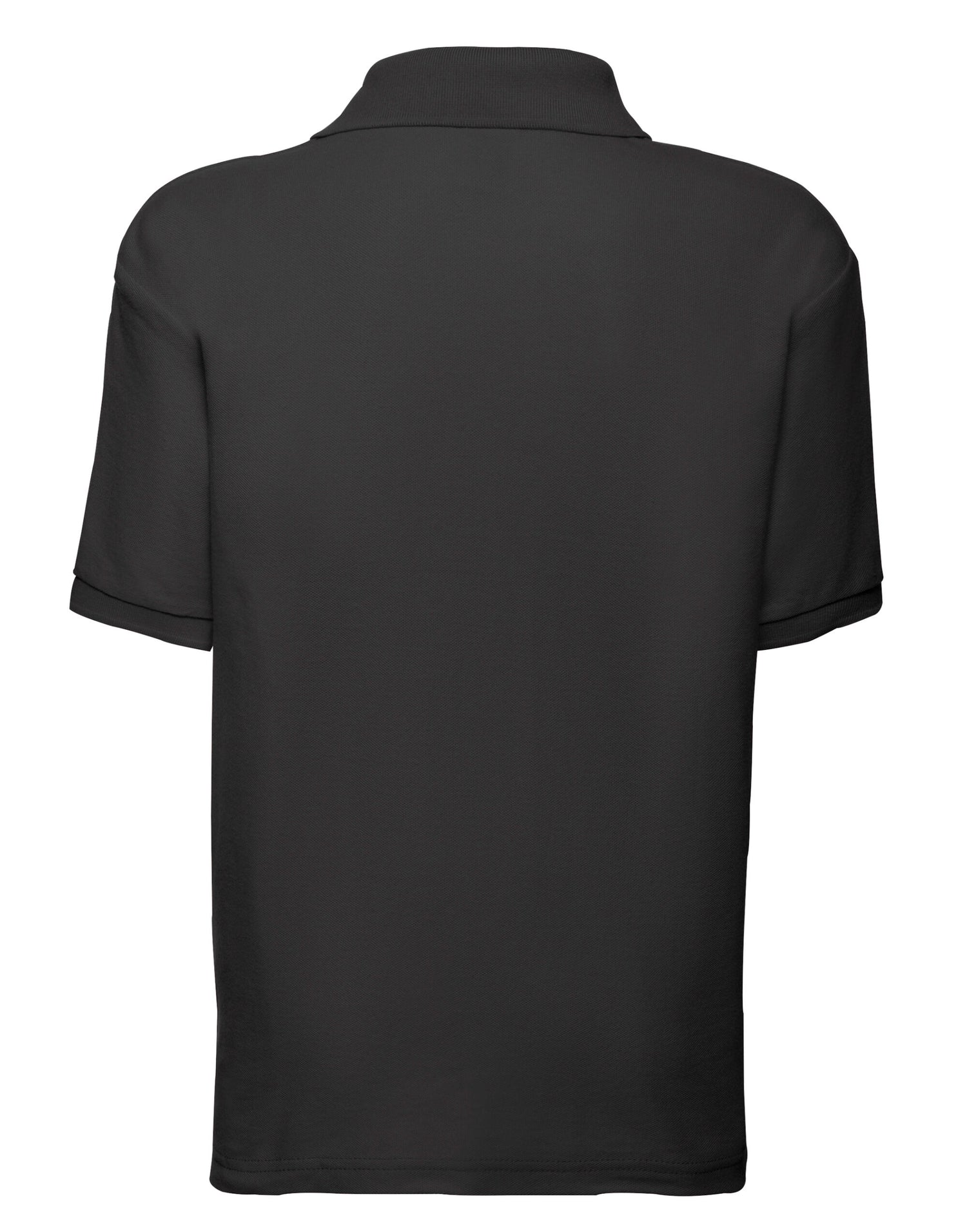 Kids 65/35 Polycotton Polo Shirt – 63417 - Black - Customisable Polos