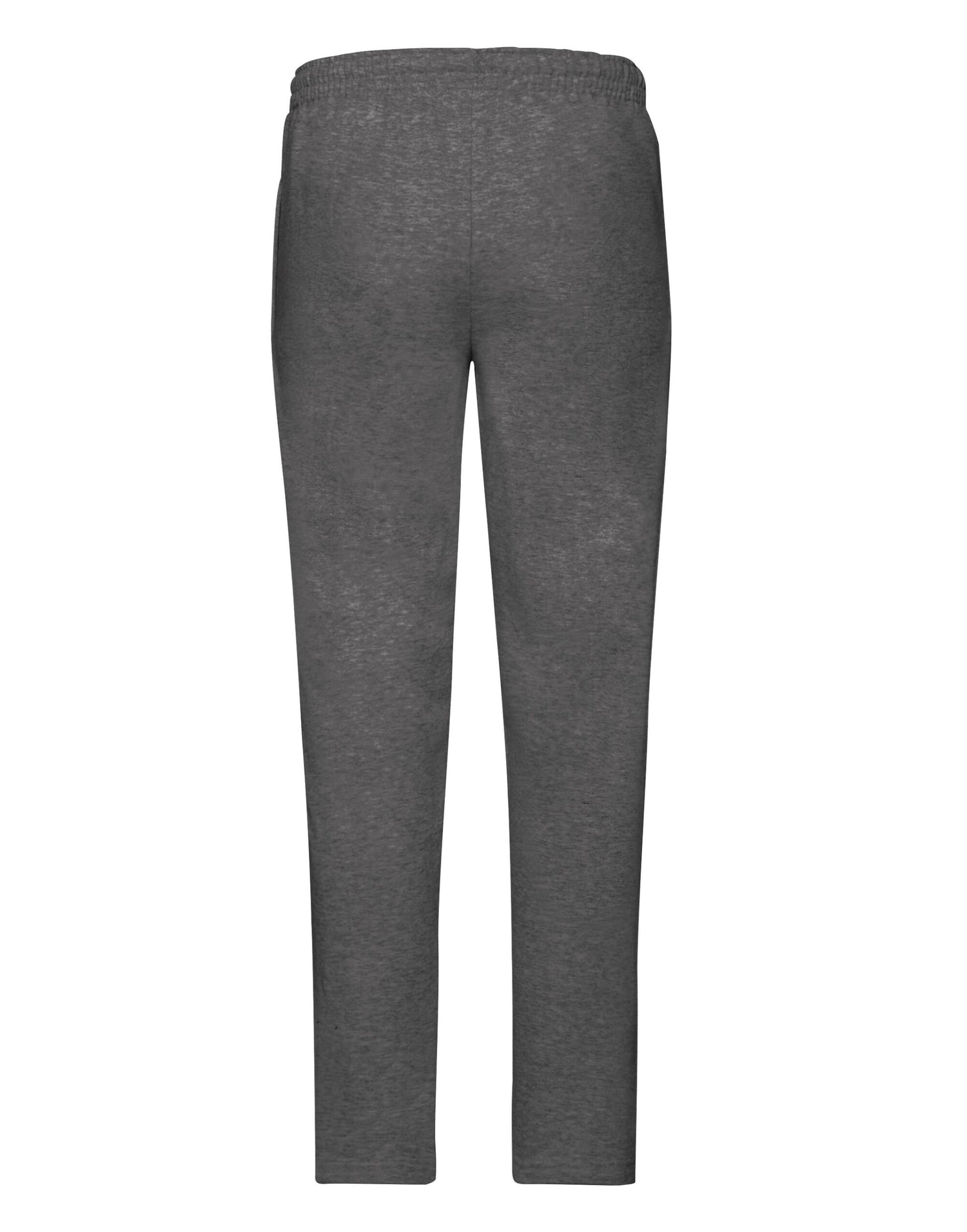Mens Classic Open Hem Jog Pants 64032 - Dark Heather - Customisable Joggers