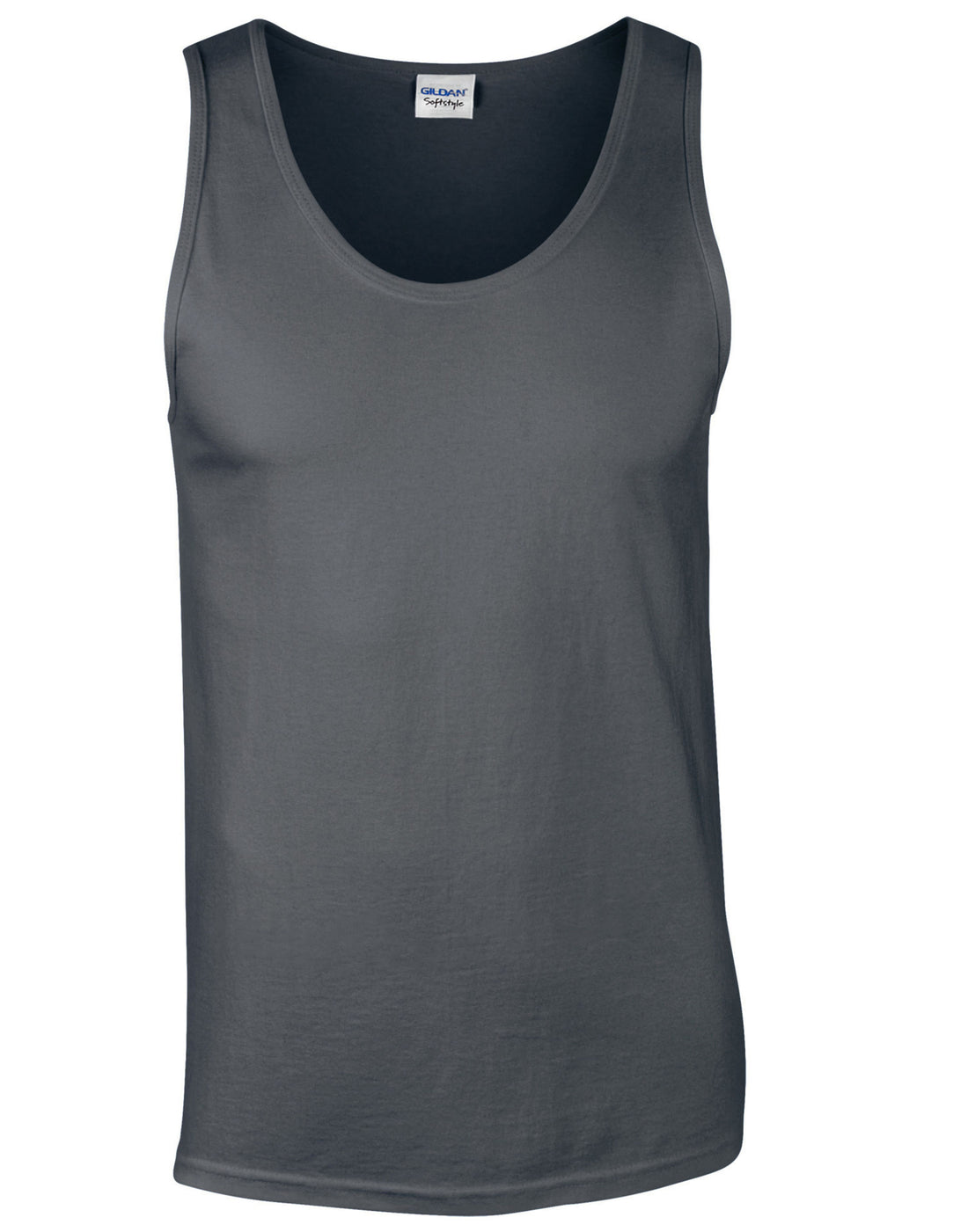 Gildan GIldan Softstyle Adult Tank Top 64200 - Charcoal - Customisable T-Shirt