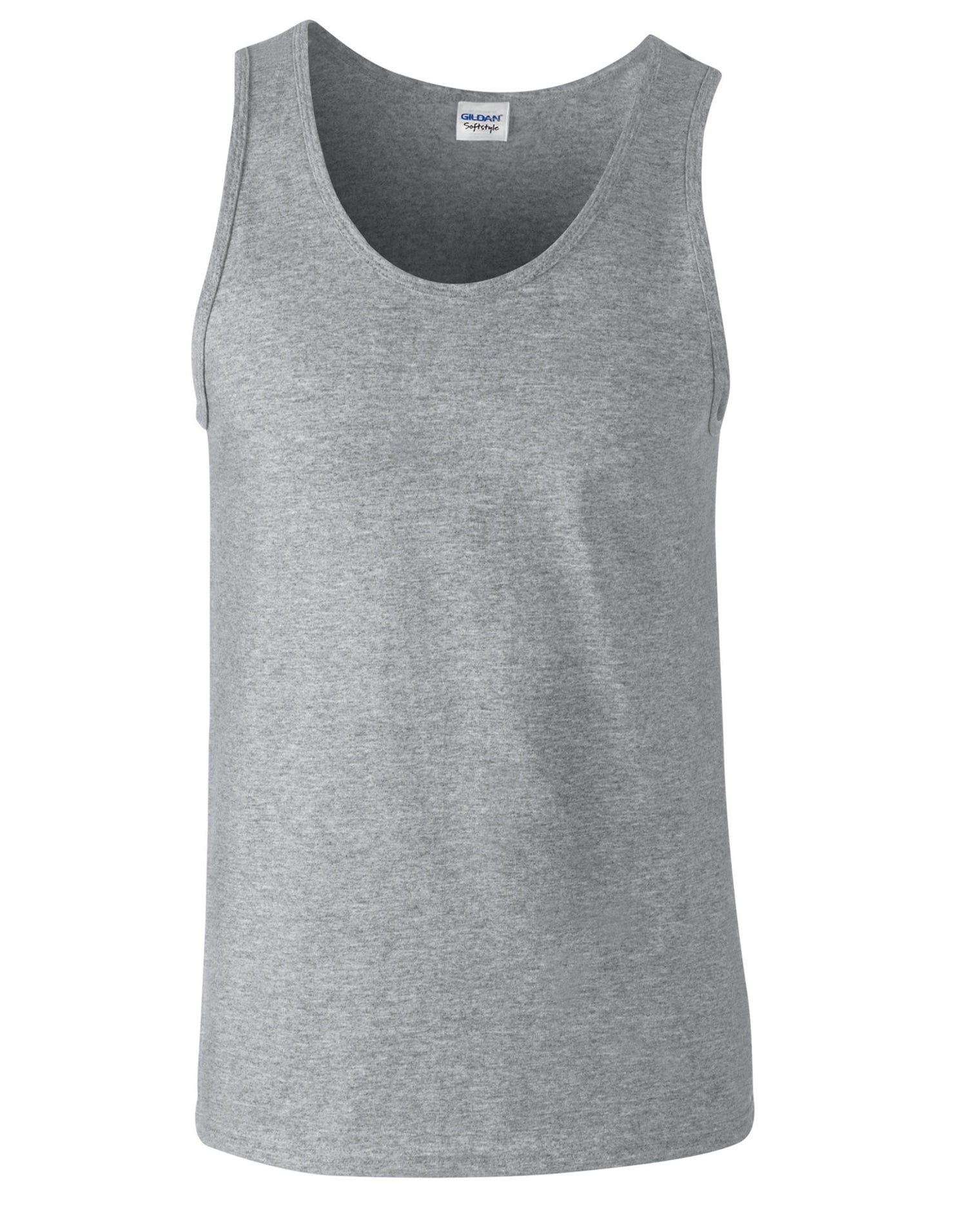 Gildan GIldan Softstyle Adult Tank Top 64200 - Sport Grey (RS) - Customisable T-Shirt