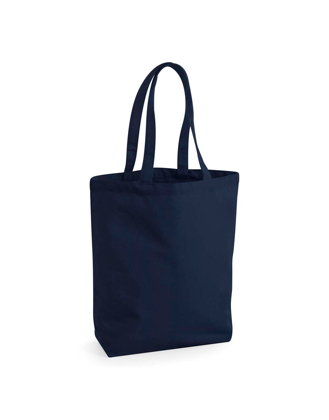 Westford Mill Fair Trade Camden Shopper w671 - French Navy O S - Customisable Bags