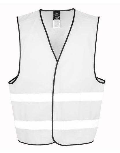 Result Safeguard Enhance Visibility Vest r200xev - White - Customisable HV Vest