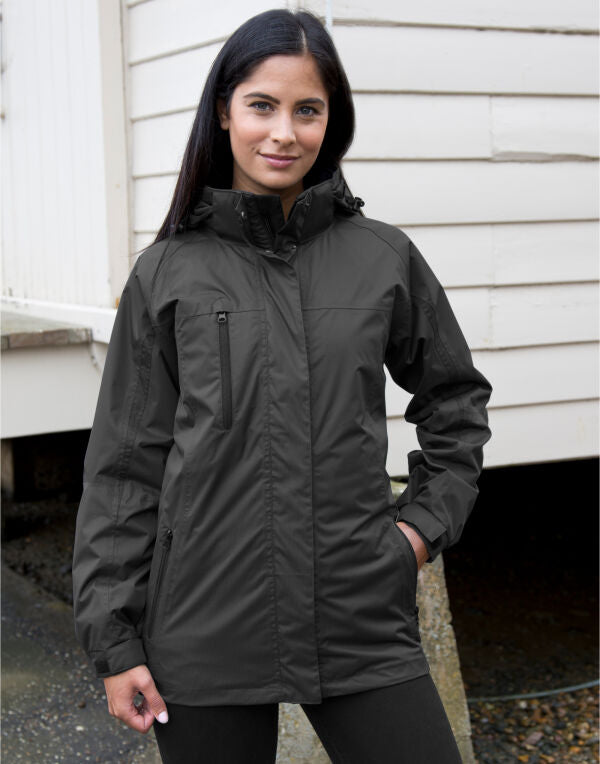 Result R400F Women’s 3-in-1 Journey Jacket - - Customisable Jacket