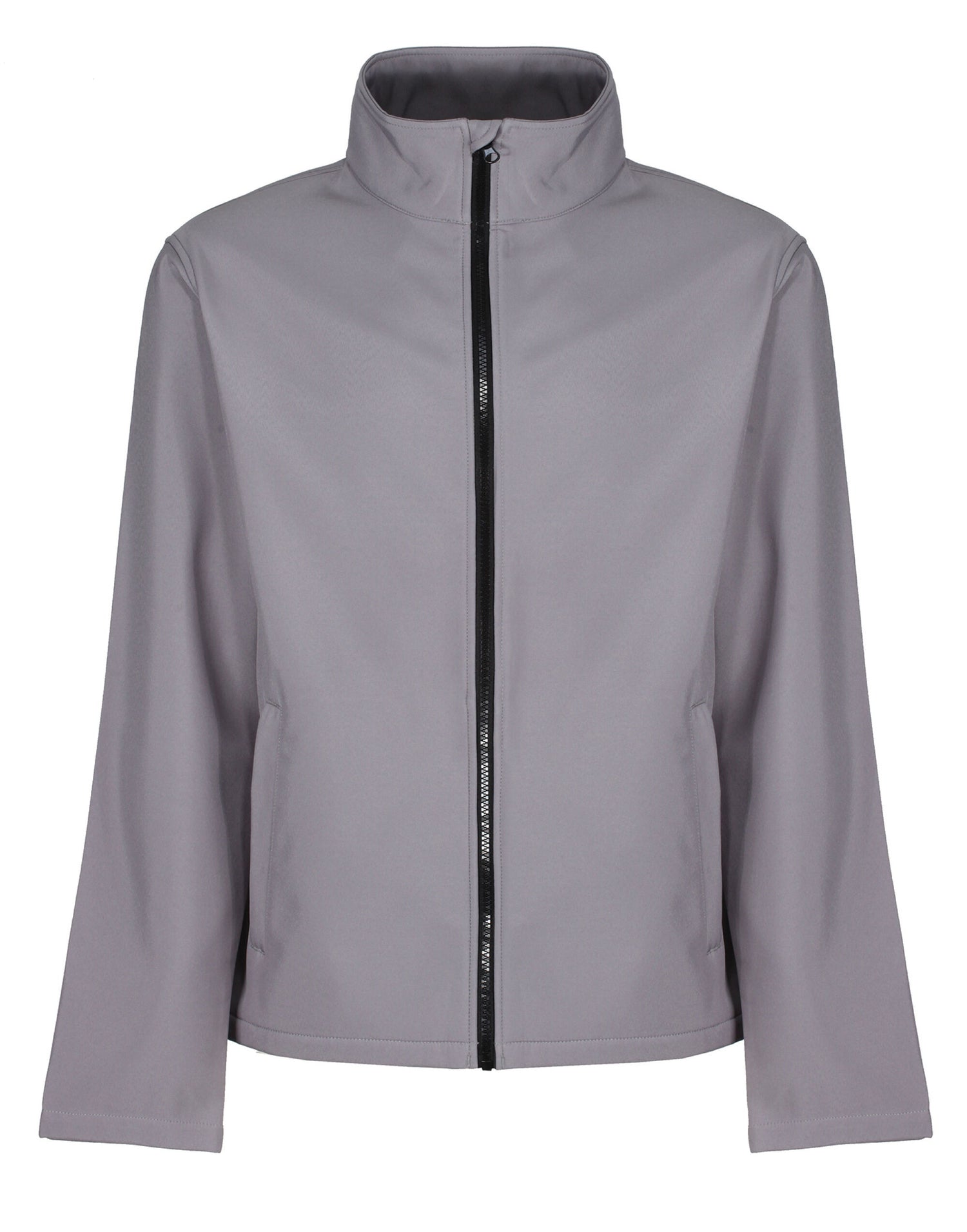 12 x Regatta Ablaze Softshell Jackets + Free Logo - TRA628 - Rock Grey Black - Customisable Bundle