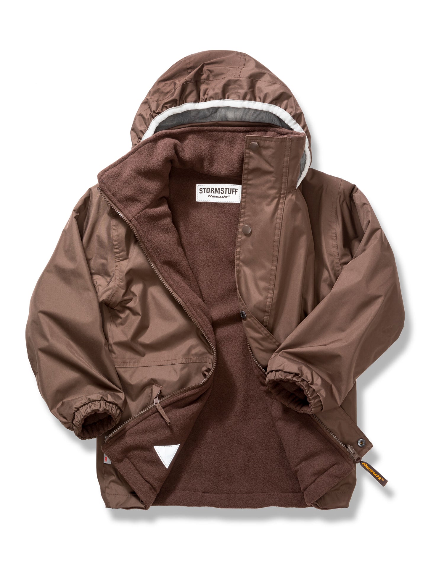 Result Junior Stormdri Jacket R160JY - Brown - Customisable Jacket