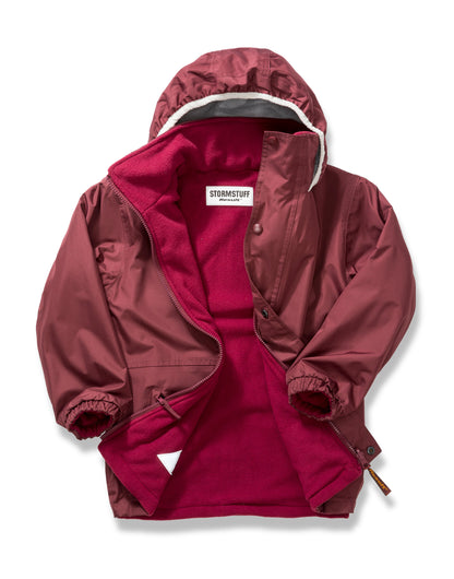 Result Junior Stormdri Jacket R160JY - Burgundy Burgundy - Customisable Jacket