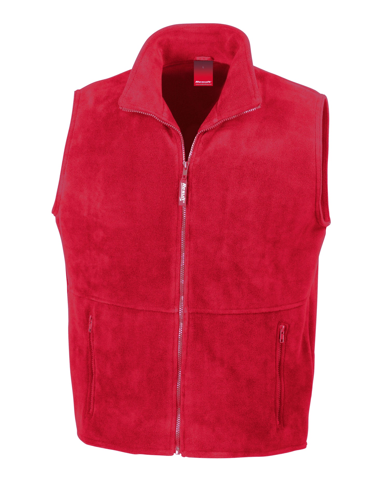 Result Polartherm Bodywarmer R37X - Red - Customisable Bodywarmers