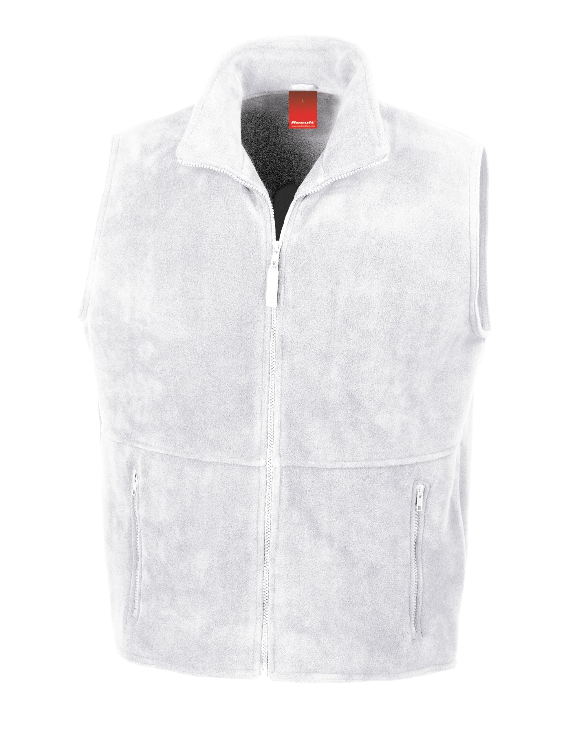 Result Polartherm Bodywarmer R37X - White - Customisable Bodywarmers