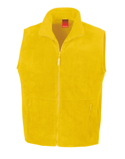 Result Polartherm Bodywarmer R37X - Yellow - Customisable Bodywarmers