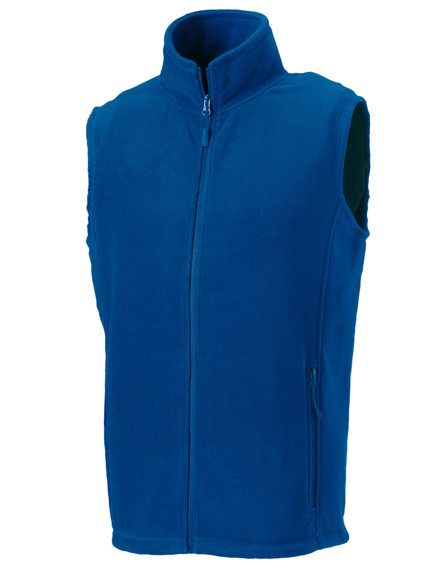Russell Mens Outdoor Fleece Gilet 8720M - Bright Royal - Customisable Bodywarmers