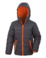 Black/Orange