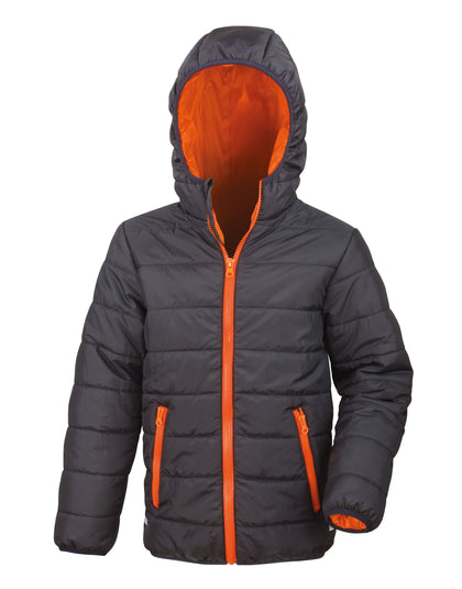 Black/Orange