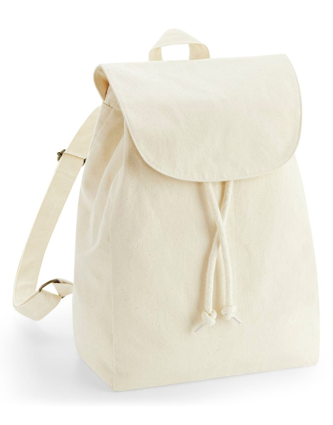 Westford Mill Organic Rucksack w880 - Natural O S - Customisable Bags