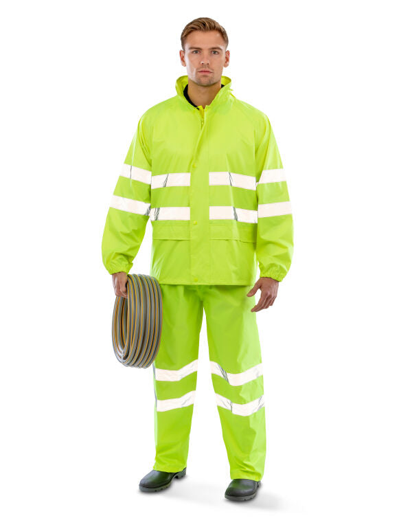 Result Safeguard Hi Vis Waterproof Suit R216X - - Customisable Safetywear