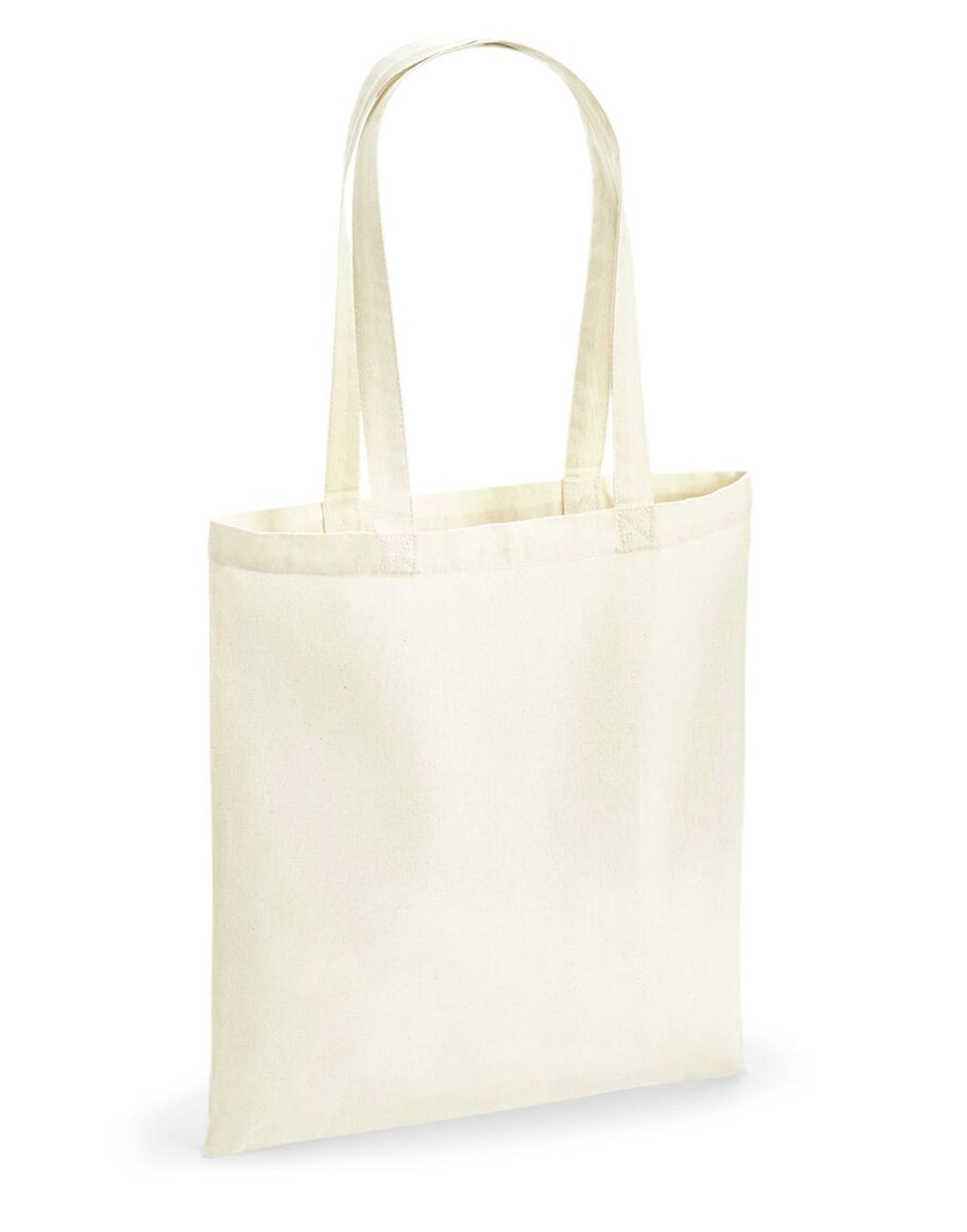 Westford Mill Recycled Cotton Tote Bag w901 - Natural O S - Customisable Bags