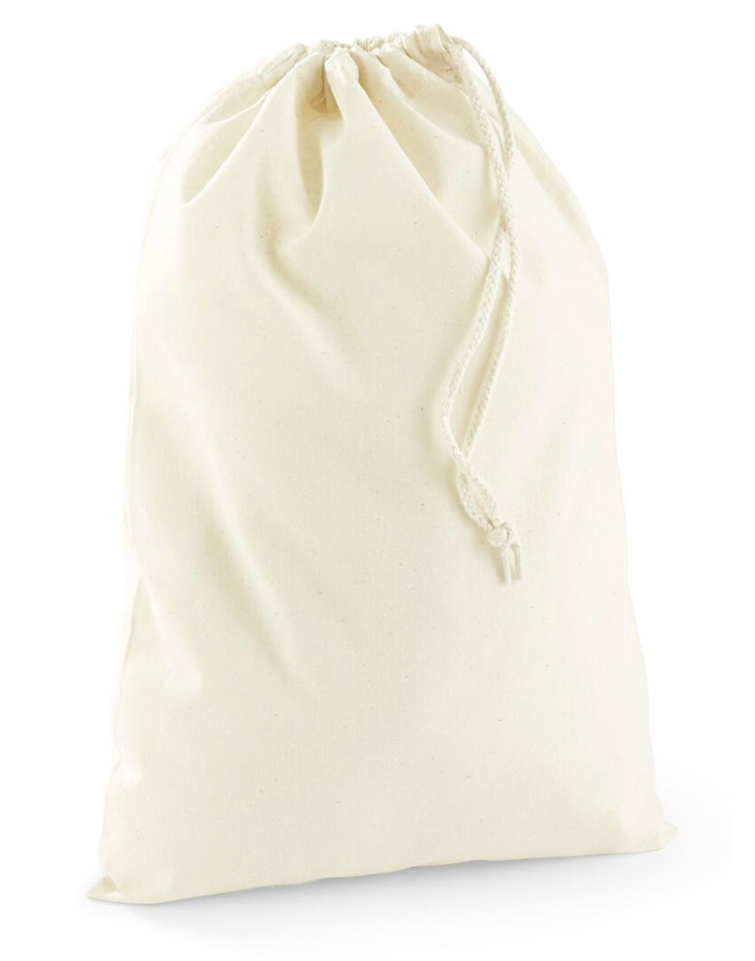 Westford Mill Recycled Cotton Stuff Bag w915 - Natural - Customisable Bags