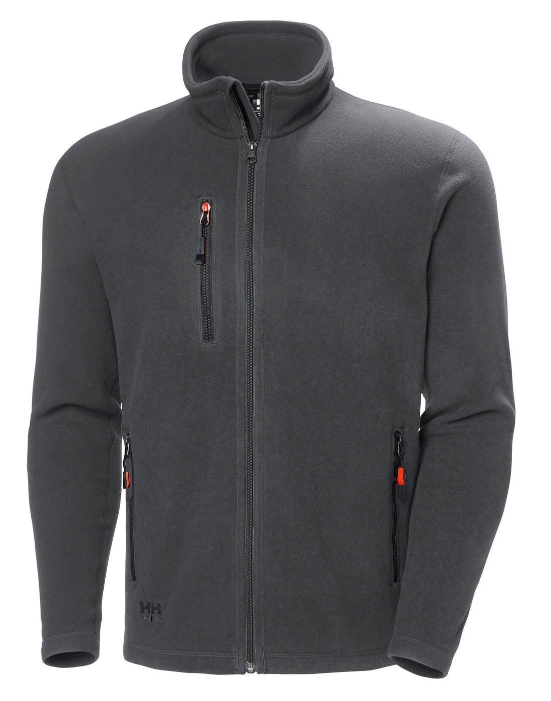 Helly Hansen Oxford Fleece Jacket 72026 - Dark Grey - Customisable Jacket