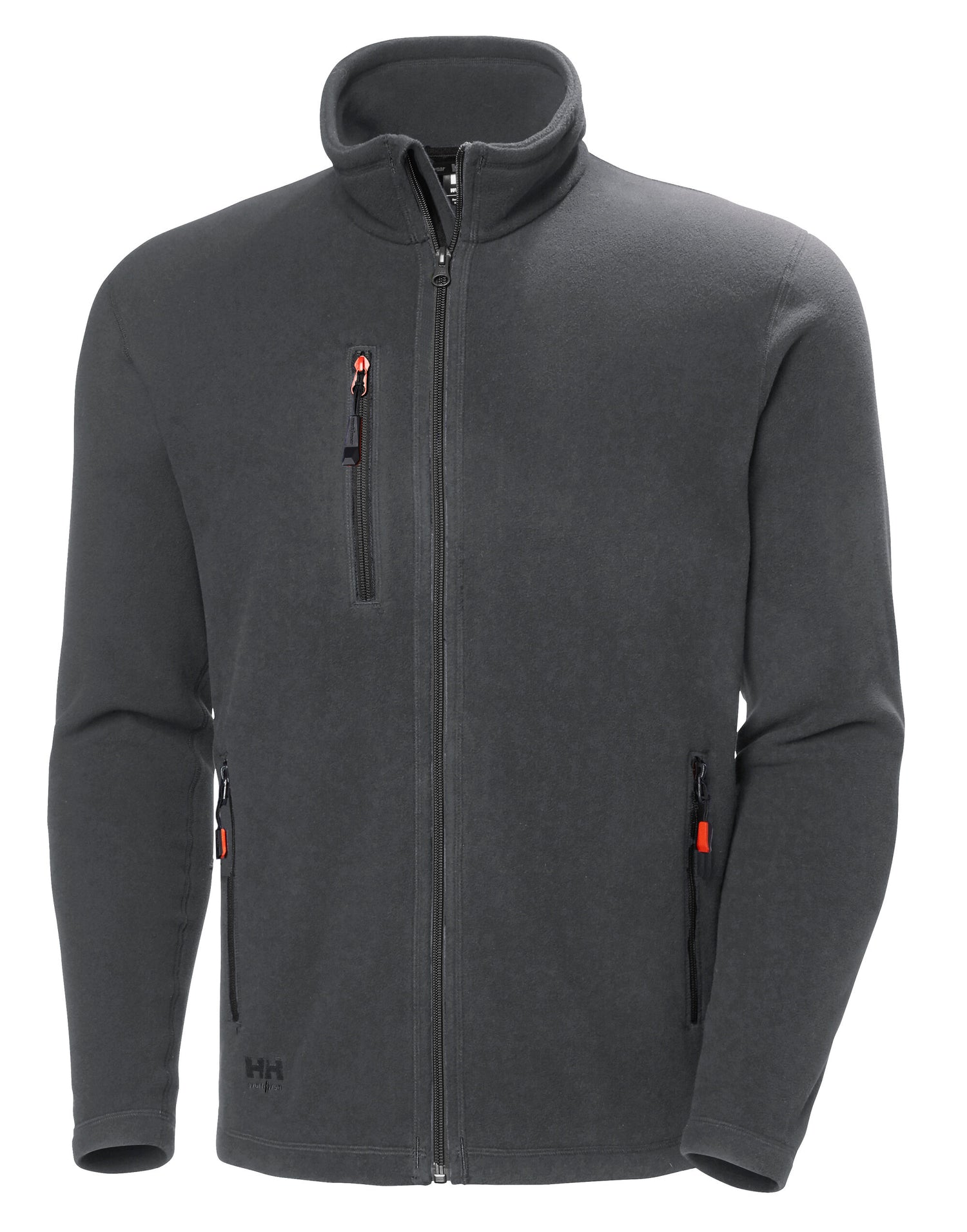 Helly Hansen Oxford Fleece Jacket 72026 - Dark Grey - Customisable Jacket