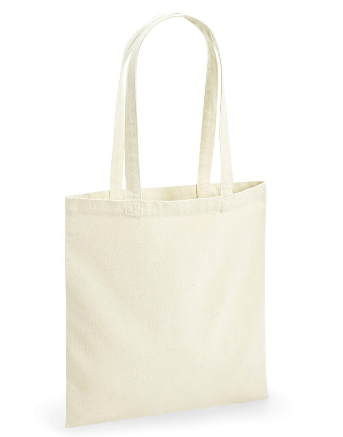 Westford Mill Revive Recycled Tote w961 - Natural O S - Customisable Bags