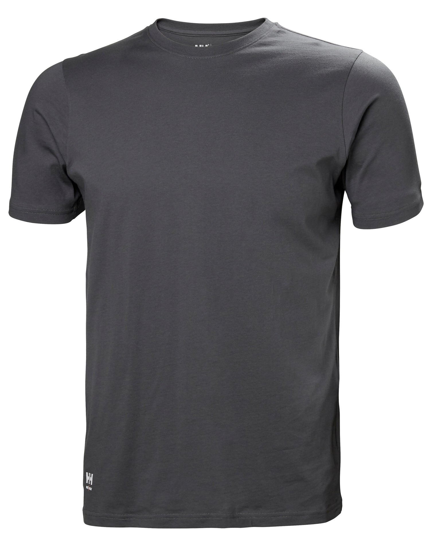 Helly Hansen Manchester Tee 79161 - Dark Grey - Customisable T-Shirt