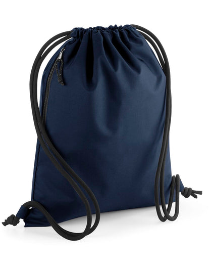 Bagbase Recycled Gymsac BG281 - Navy O S - Customisable Bags