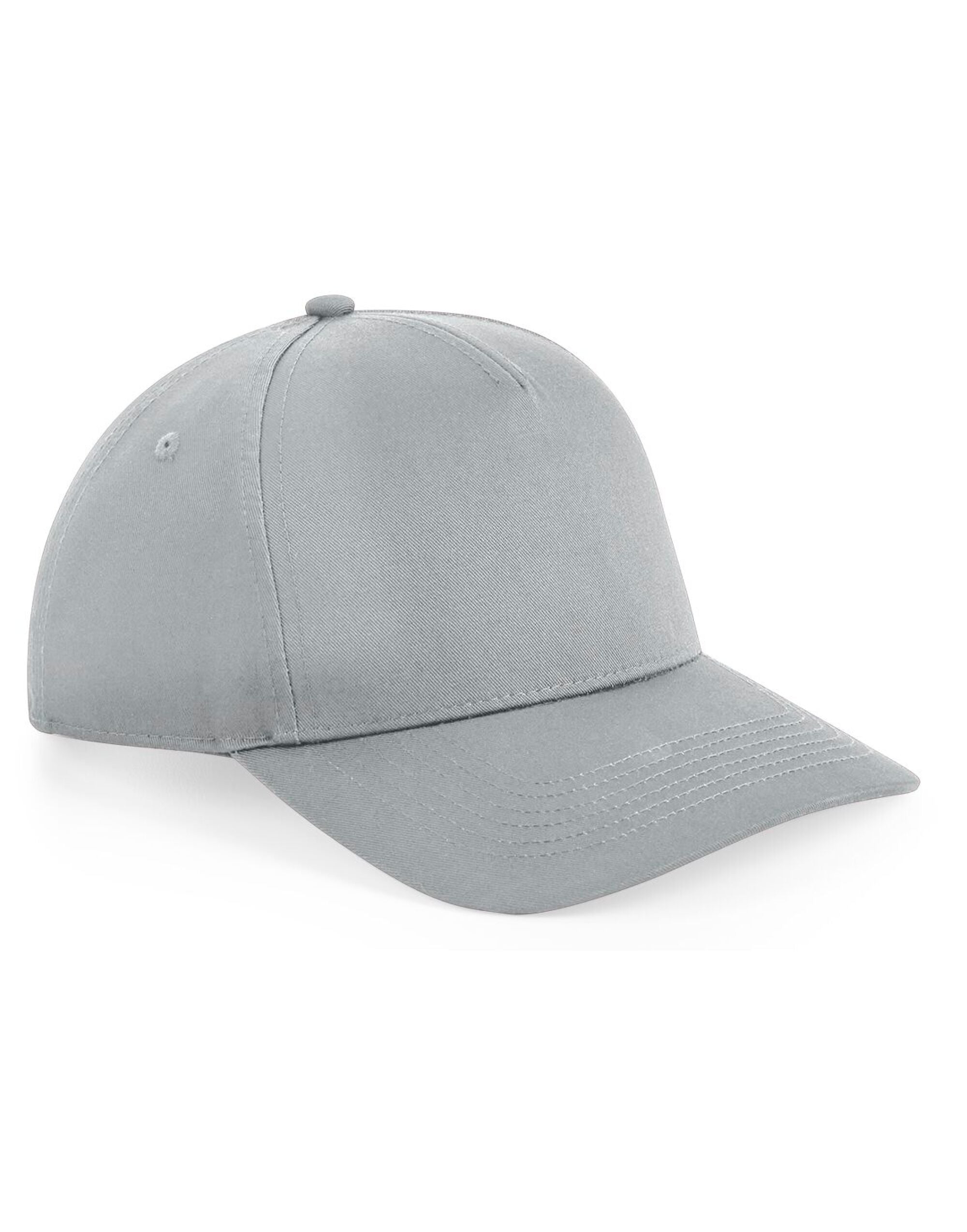 Beechfield Urbanwear 5 Panel Snapback B649 - Light Grey O S - Customisable Caps