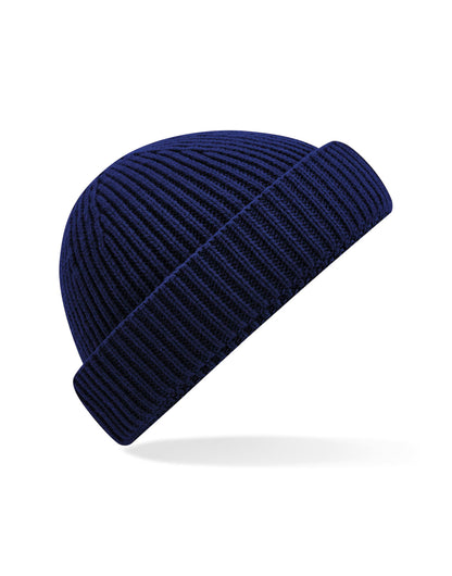 Beechfield Harbour Beanie B383R - Oxford Navy O S - Customisable Beanies