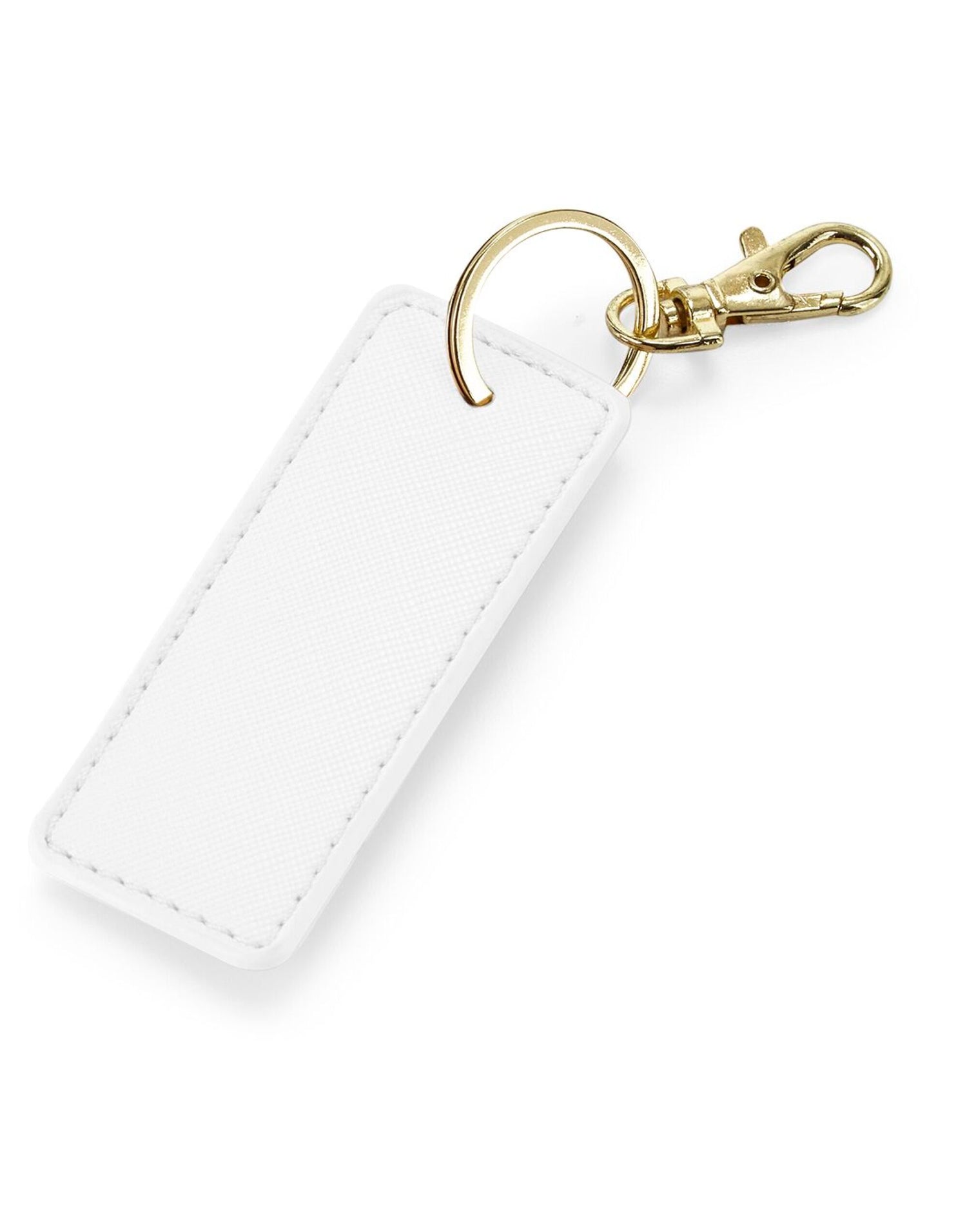 Bagbase Boutique Key Clip bg744 - Soft White O S - Customisable Bags