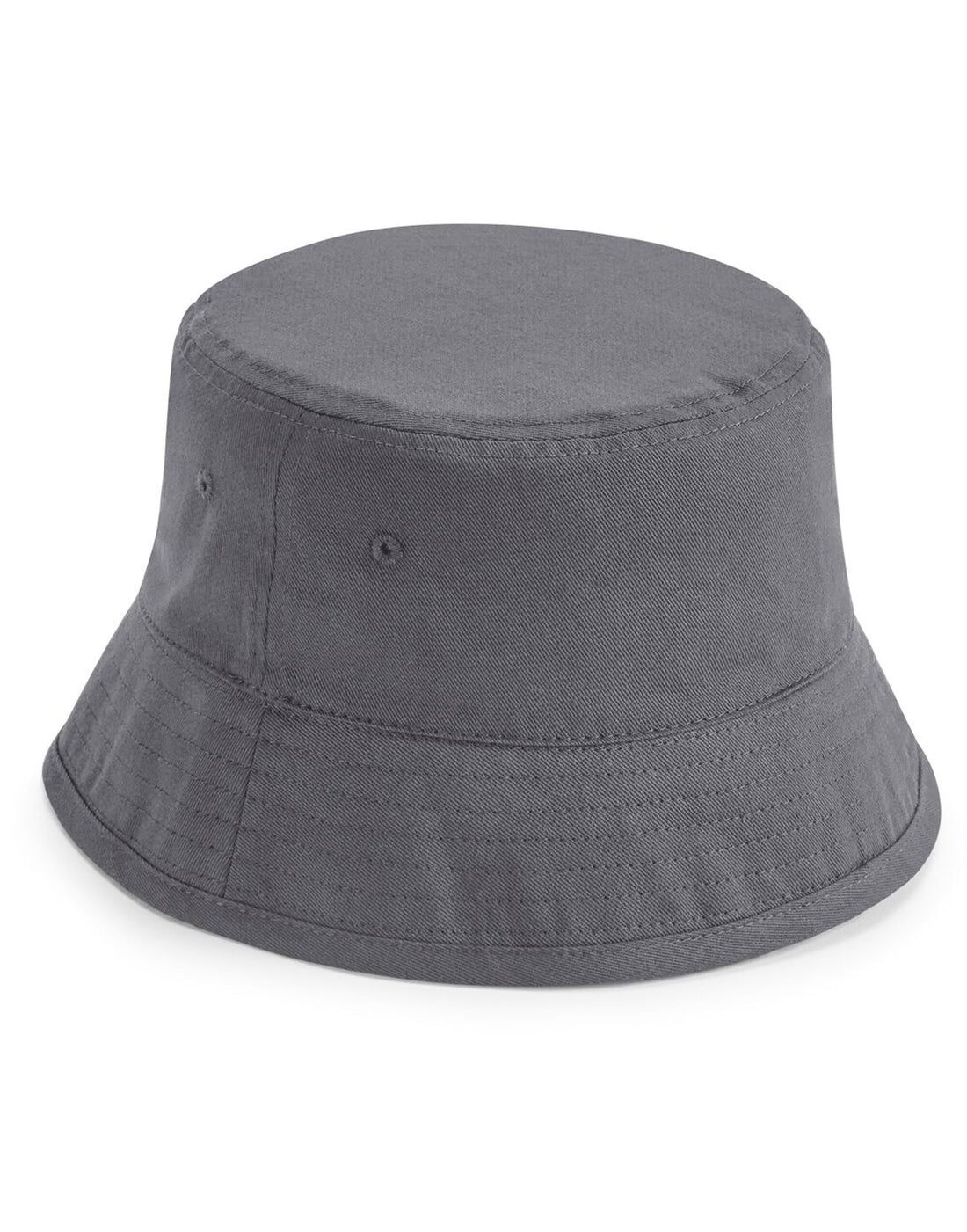 Beechfield Organic Cotton Bucket Hat B90N - Graphite Grey - Customisable Hats
