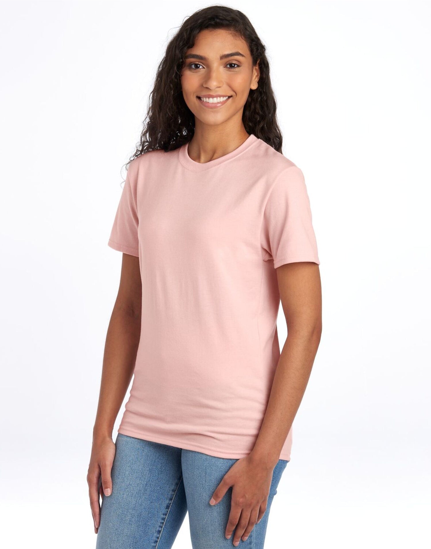 Jerzees EShort Sleeveential Cotton T 0S460M0 - Blush Pink - Customisable T-Shirt
