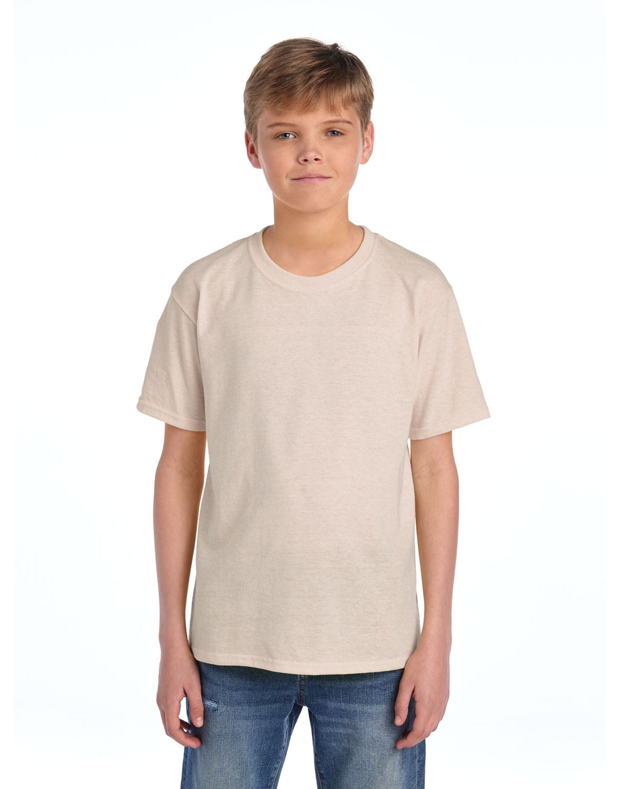 Jerzees Eco Youth Premium Organic T 0s470y0 - Putty - Customisable T-Shirt