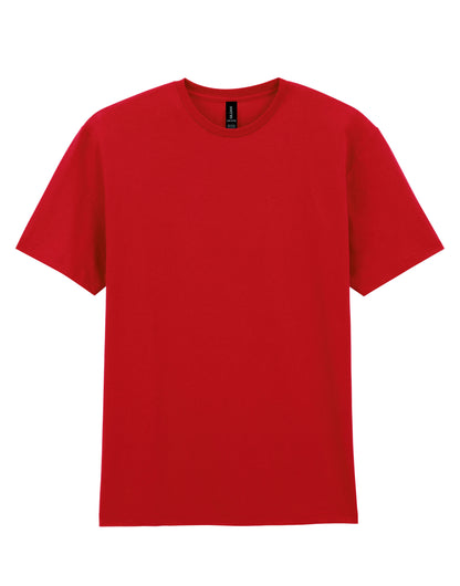 Gildan Light Cotton Adult T Shirt 3000 - Red - Customisable T-Shirt
