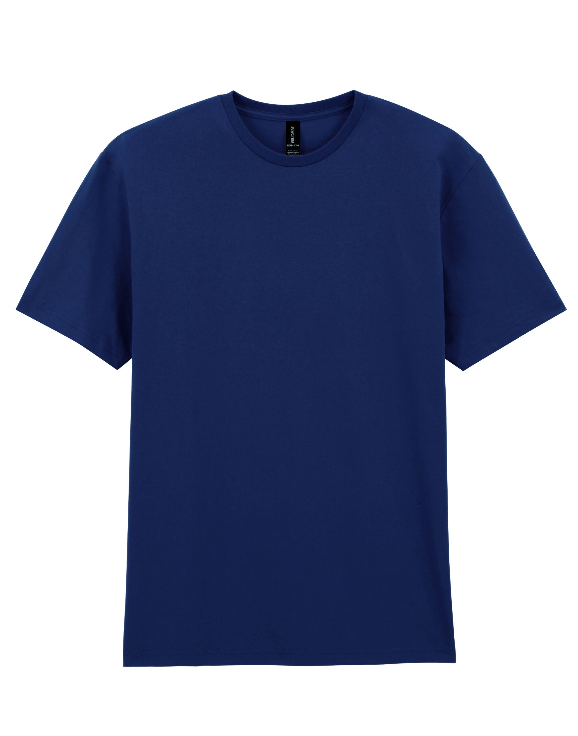 Gildan Light Cotton Adult T Shirt 3000 - Navy Blue - Customisable T-Shirt