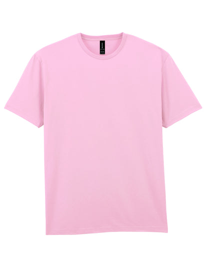 Gildan Light Cotton Adult T Shirt 3000 - Light Pink - Customisable T-Shirt