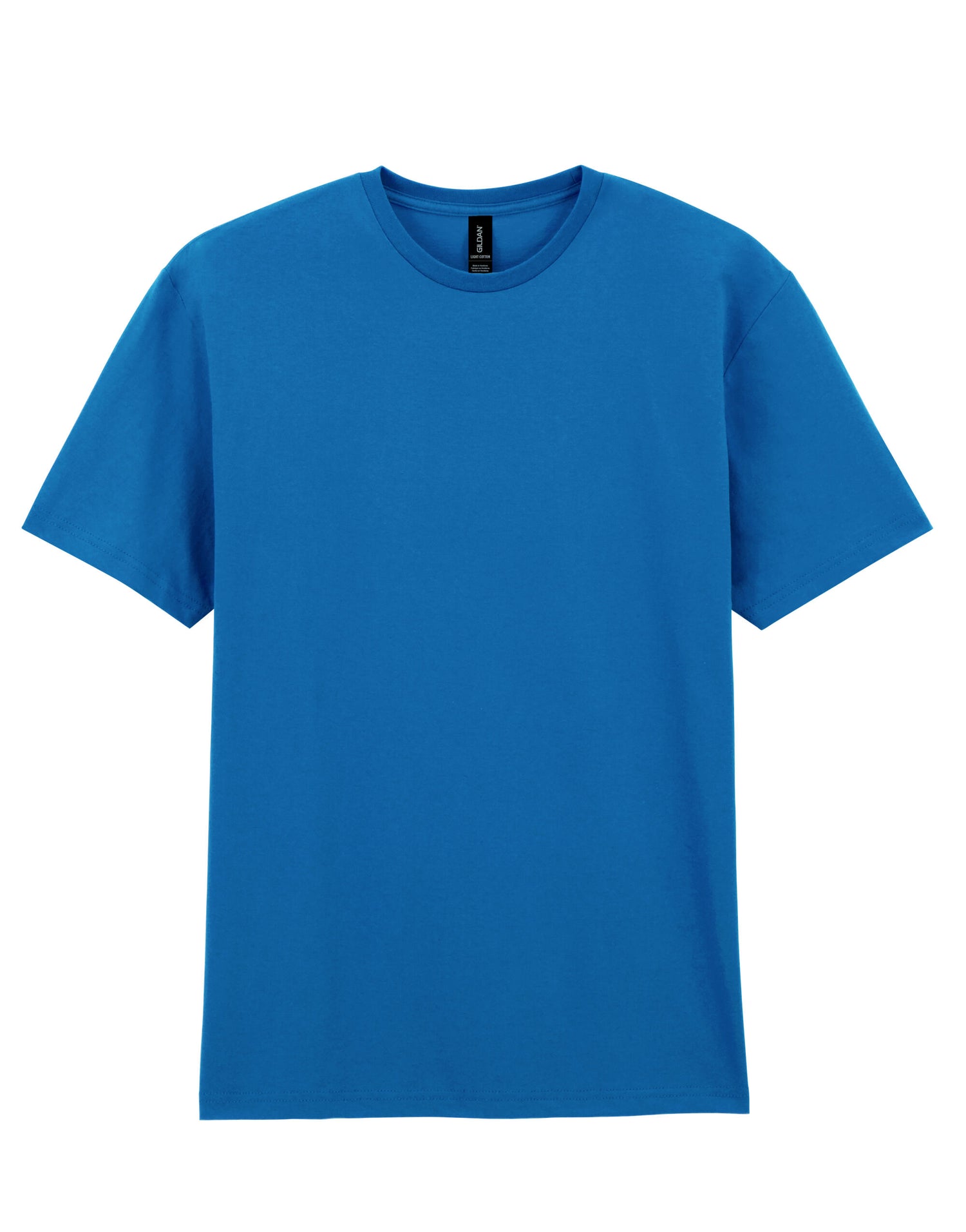 Gildan Light Cotton Adult T Shirt 3000 - Royal - Customisable T-Shirt