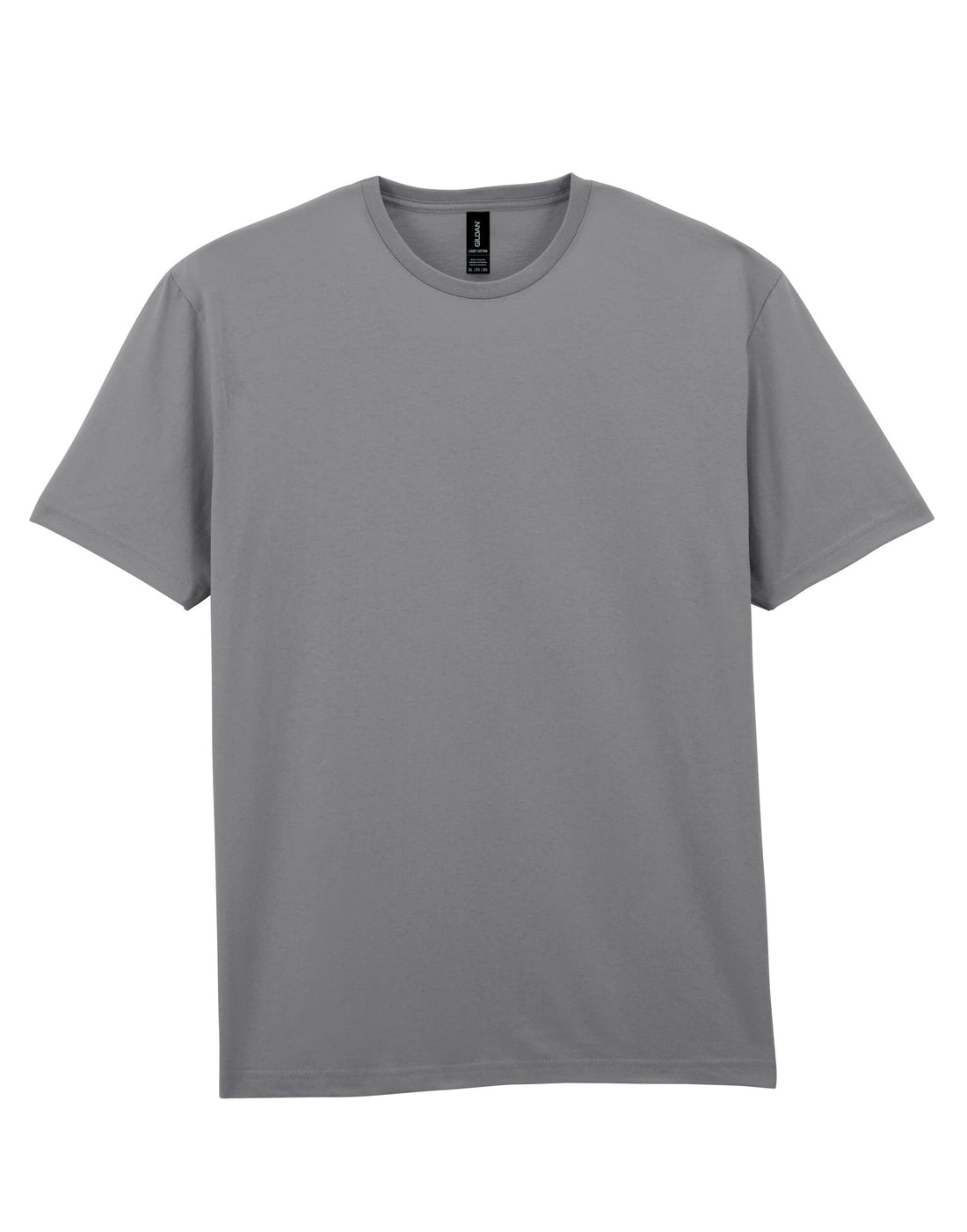 Gildan Light Cotton Adult T Shirt 3000 - Charcoal - Customisable T-Shirt