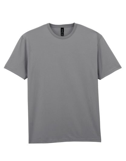 Gildan Light Cotton Adult T Shirt 3000 - Charcoal - Customisable T-Shirt