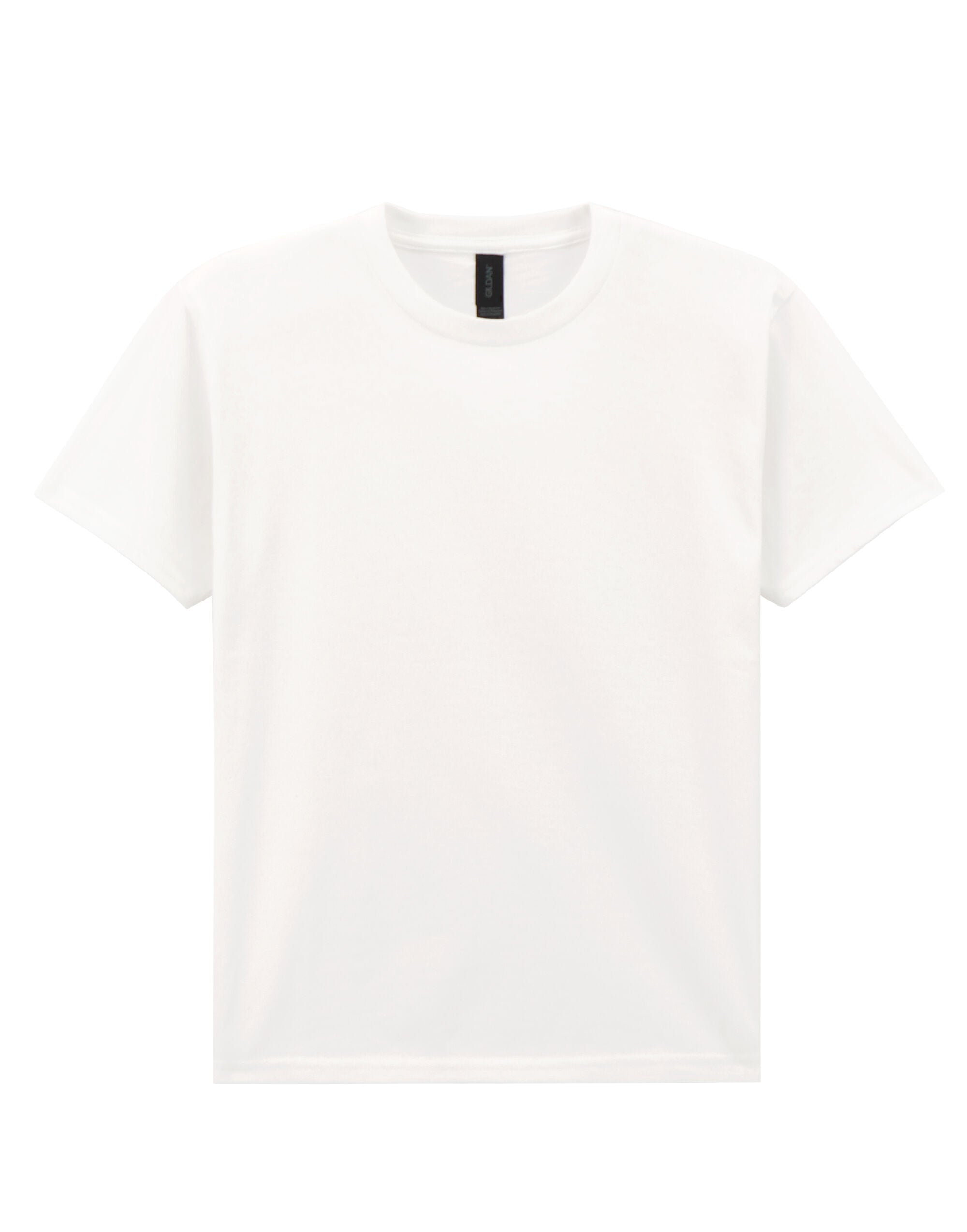 Gildan Light Cotton Youth T Shirt 3000B - White - Customisable T-Shirt