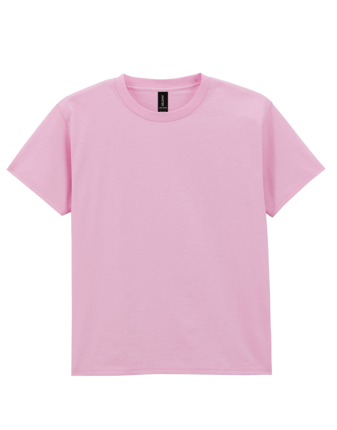 Gildan Light Cotton Youth T Shirt 3000B - Light Pink - Customisable T-Shirt