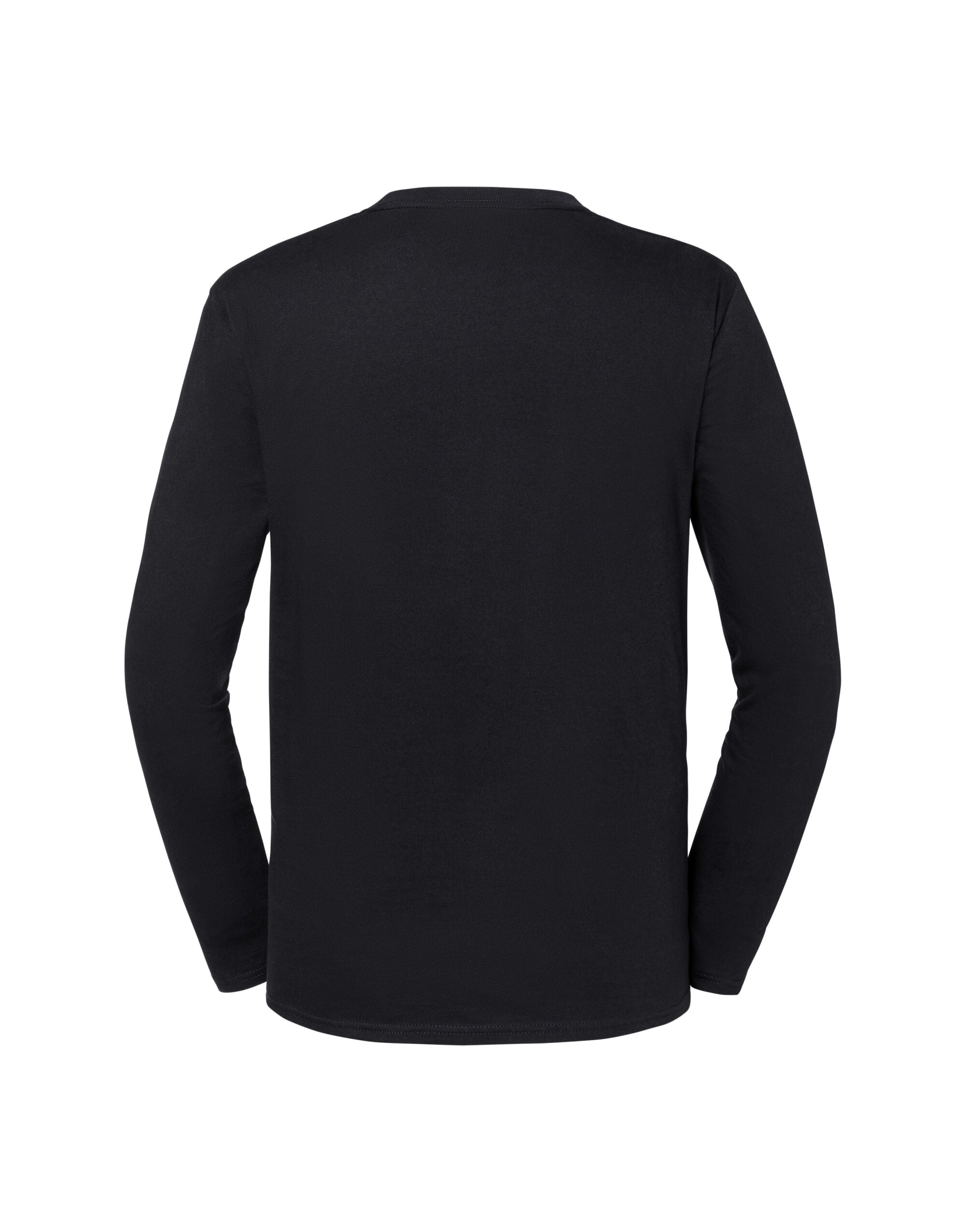 Mens Iconic 195 Premium LS T 61360 - Black - Customisable T-Shirt