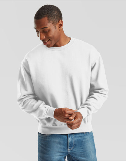 FOTL Supercotton Sweat 62276 - White - Customisable Sweatshirts