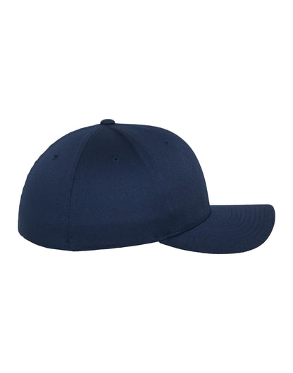 Flexfit By Yupoong Flexfit Wooly Combed Cap 6277 - Navy - Customisable Caps