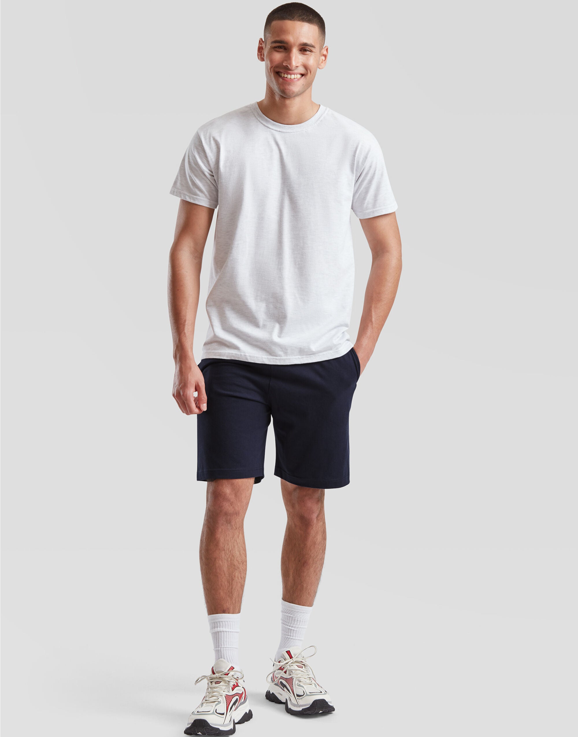 Iconic Jersey Shorts 64052 - Deep Navy - Customisable Shorts