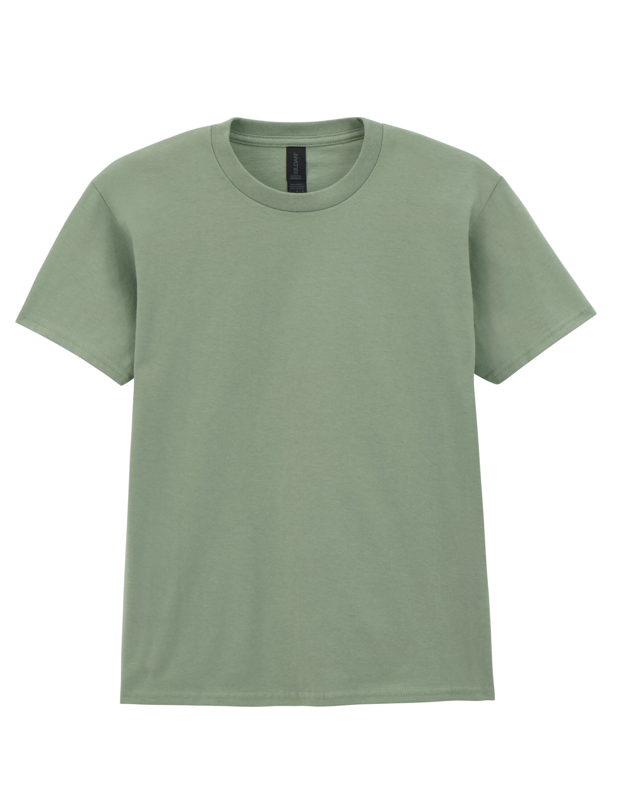 Gildan Softstyle Midweight Youth T-Shirt 65000B - Sage - Customisable T-Shirt