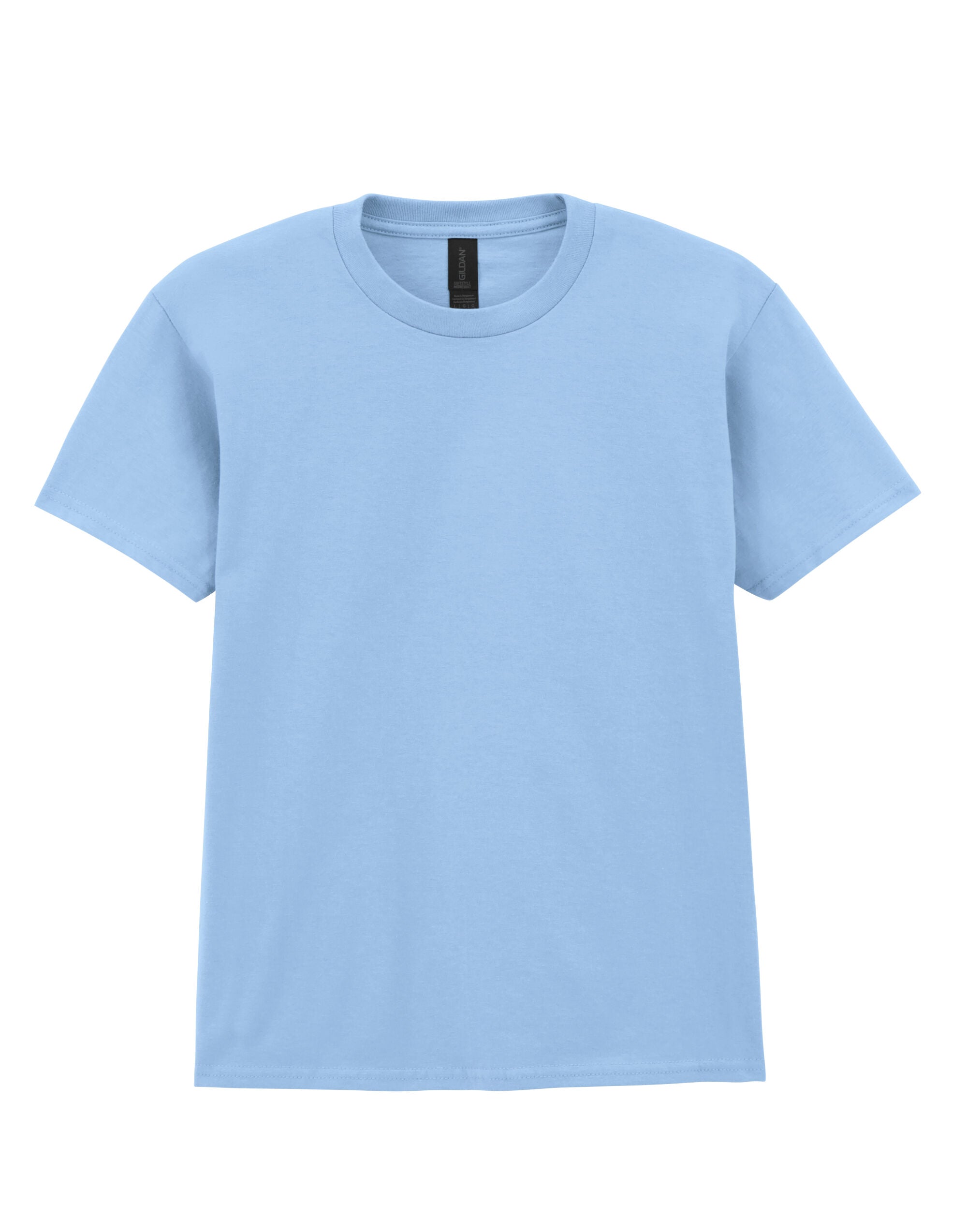 Gildan Softstyle Midweight Youth T-Shirt 65000B - Light Blue - Customisable T-Shirt