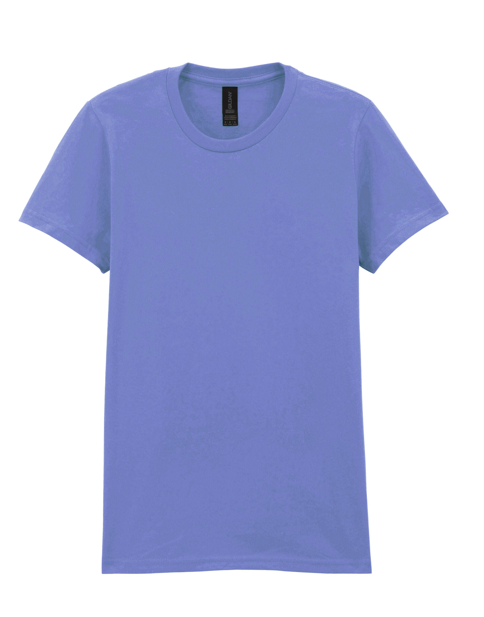 Gildan Softstyle Women’s Midweight T-Shirt 65000L - Violet - Customisable Shirts