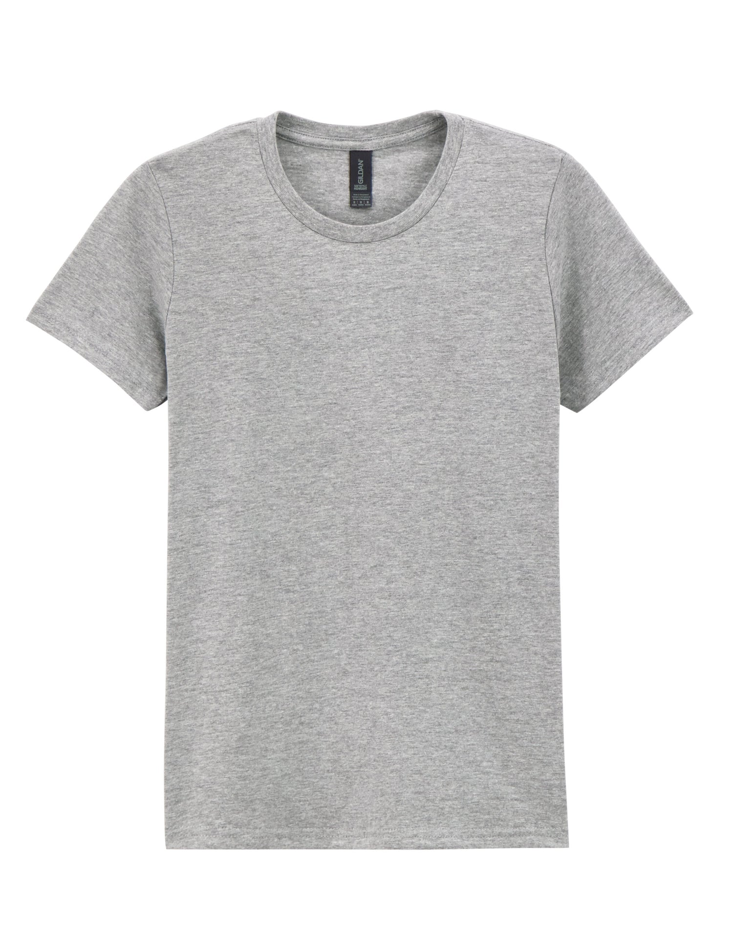 Gildan Softstyle Women’s Midweight T-Shirt 65000L - Sport Grey (RS) - Customisable Shirts