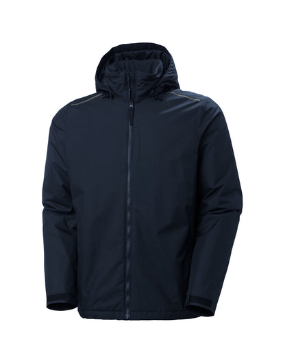 Helly Hansen Manchester 2.0 Winter Jacket 71342 - Navy Blue - Customisable Jacket