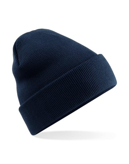 Beechfield Polyana Original Cuffed Beany B375R - French Navy O S - Customisable Beanies