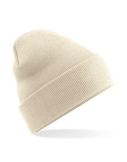 Beechfield Polyana Original Cuffed Beany B375R - Oatmeal O S - Customisable Beanies